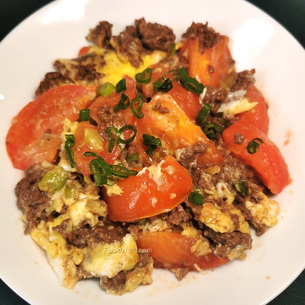 番茄牛肉滑蛋 3889