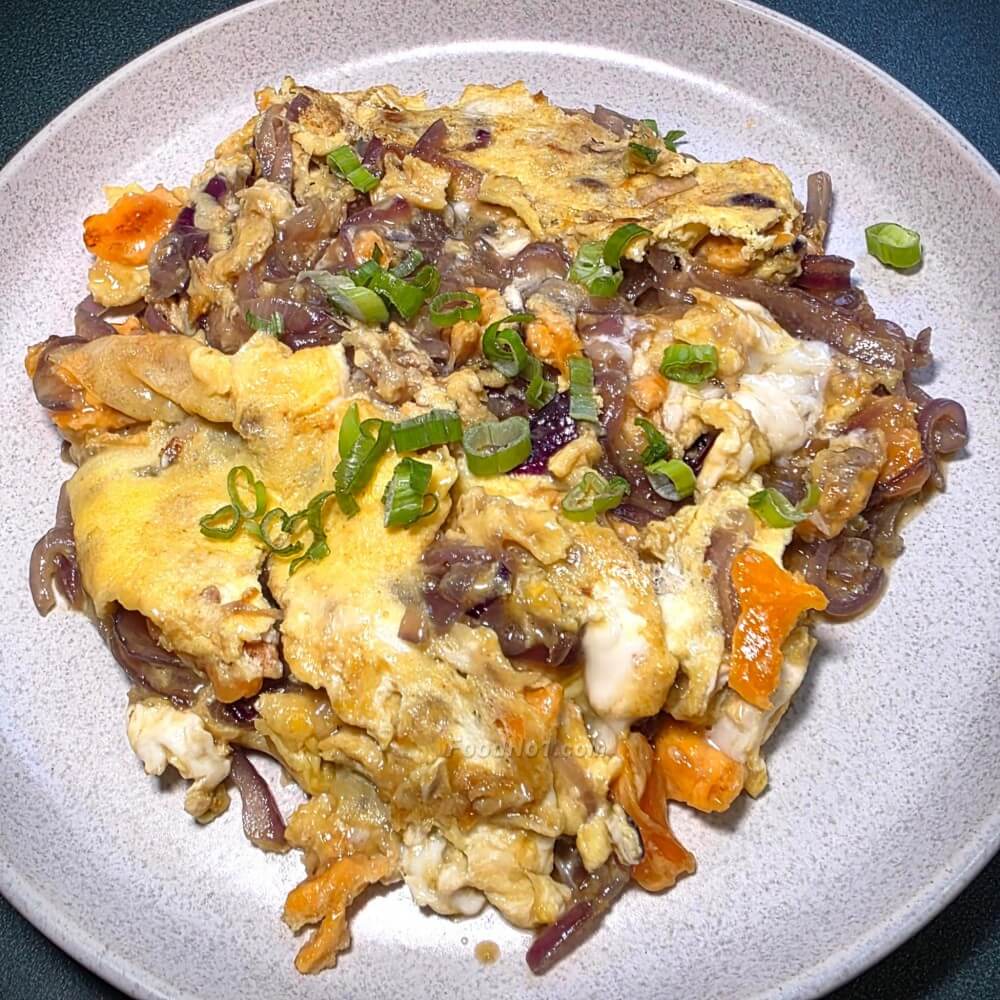 雙蛋炒紫洋蔥絲 4360