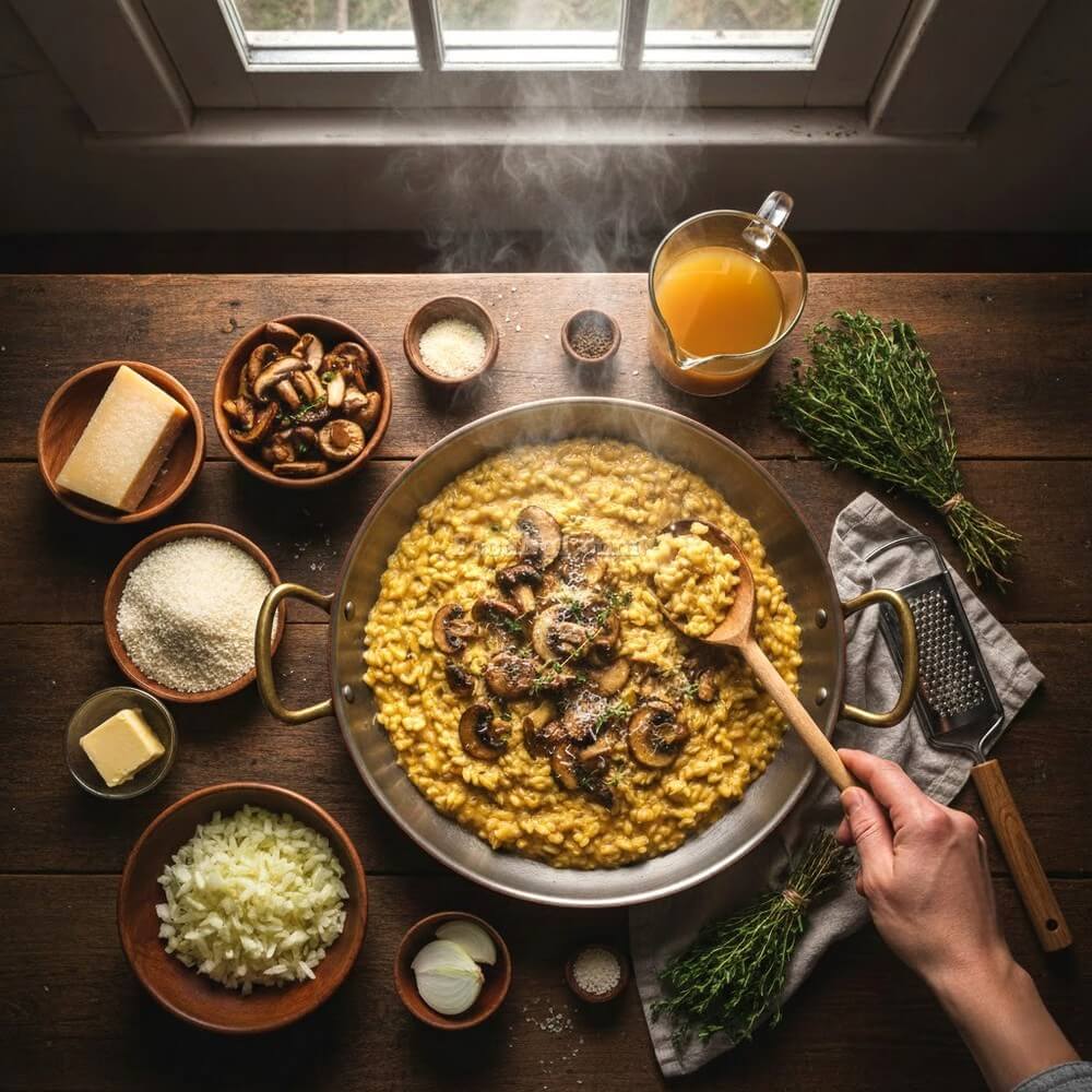 Risotto 的誘惑:拆解意大利燉飯的精髓