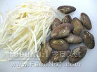 銀芽及花甲 clams-fried-bean-sprout04