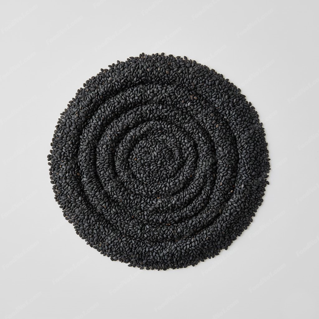 黑芝麻 Black sesame