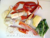 長腳蟹蟹腳及薑、蔥 ginger-onions-fried-llcrab02