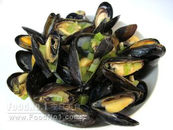 wine-fried-mussels