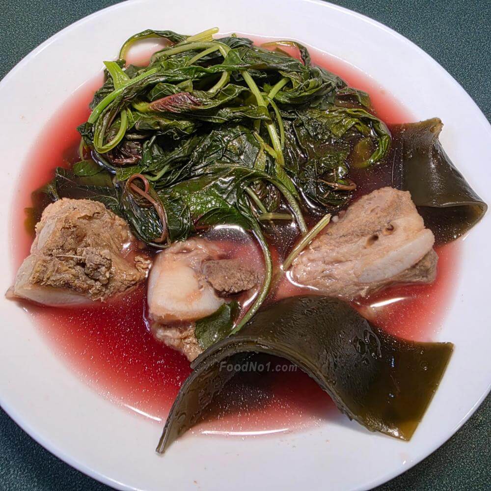 莧菜海帶排骨湯