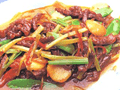 雙芹爆炒牛肉絲海蜇