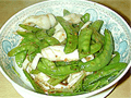 荷豆炒鮮魷