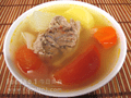 蕃茄薯仔煲豬展湯