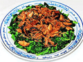 蒜子瑤柱豆苗