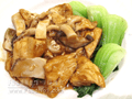 雙菇扒豆腐